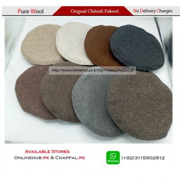 wool chitrali caps