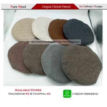 wool chitrali caps