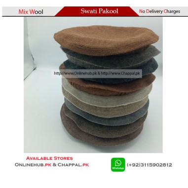 wool chitrali caps