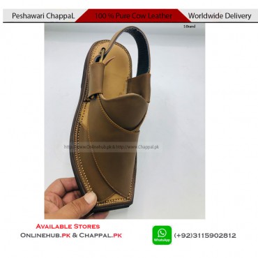 KHAN PESHAWARI CHAPPAL LATEST DESIGNS IN PURE SOFT LEATHER