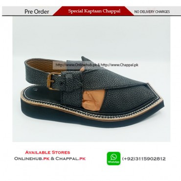 SPECIAL CAPTAIN CHAPPAL BROWN COLOR FULL HANDWORK