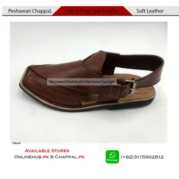 PESHAWARI PRINCE CHAPPAL WITH UPPER STITCHING