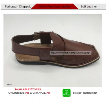 PESHAWARI PRINCE CHAPPAL WITH UPPER STITCHING