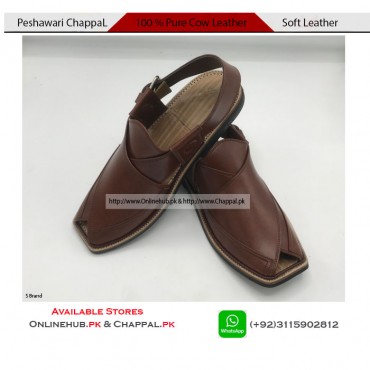 PESHAWARI PRINCE CHAPPAL WITH UPPER STITCHING