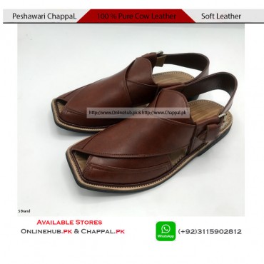 PESHAWARI PRINCE CHAPPAL WITH UPPER STITCHING