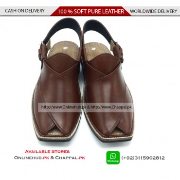 PESHAWARI CHAPPAL INNER SOLE LEATHER MADE LIGHT WEIGHT