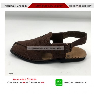 BLACK PESHAWARI SANDALS ONLINE IN DOUBLE SOLE 