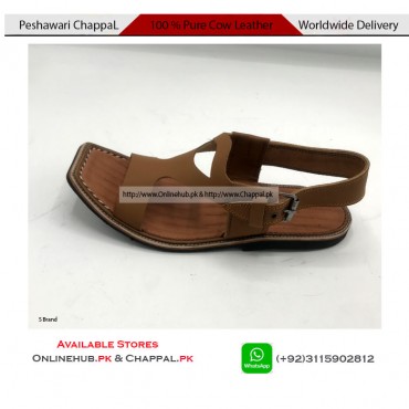 ZALMI TEAM PESHAWARI CHAPPAL PURE SOFT COW LEATHER