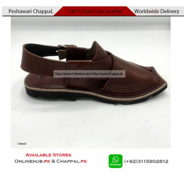 PESHAWARI CHAPPAL AVAILABLE IN DOUBLE SOLE PURE COW LEATHER