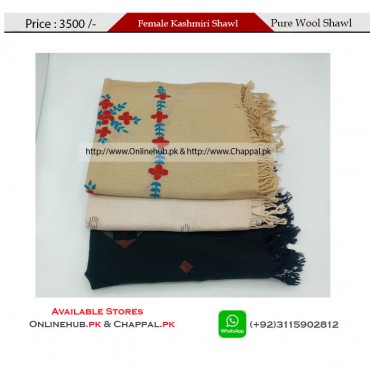 Female Pure Wool Shawl