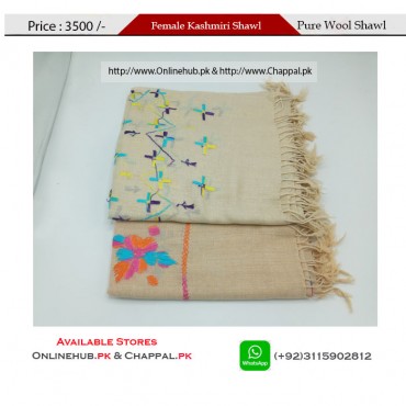 Female Pure Wool Shawl