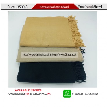 Female Pure Wool Shawl